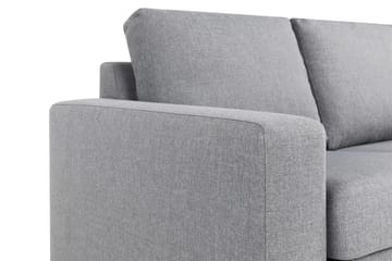 Crazy 3-sits Vändbar L-formad Divansoffa i Tyg - Grå - Products - Möbler - Soffa - Divansoffa & schäslongsoffa - 3 sits soffa med divan