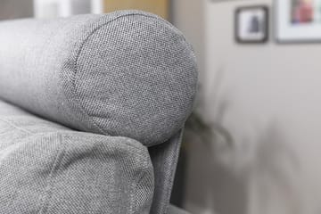 Crazy 3-sits Vändbar L-formad Divansoffa i Tyg - Grå - Products - Möbler - Soffa - Divansoffa & schäslongsoffa - 3 sits soffa med divan