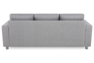 Crazy 3-sits Vändbar L-formad Divansoffa i Tyg - Grå - Products - Möbler - Soffa - Divansoffa & schäslongsoffa - 3 sits soffa med divan