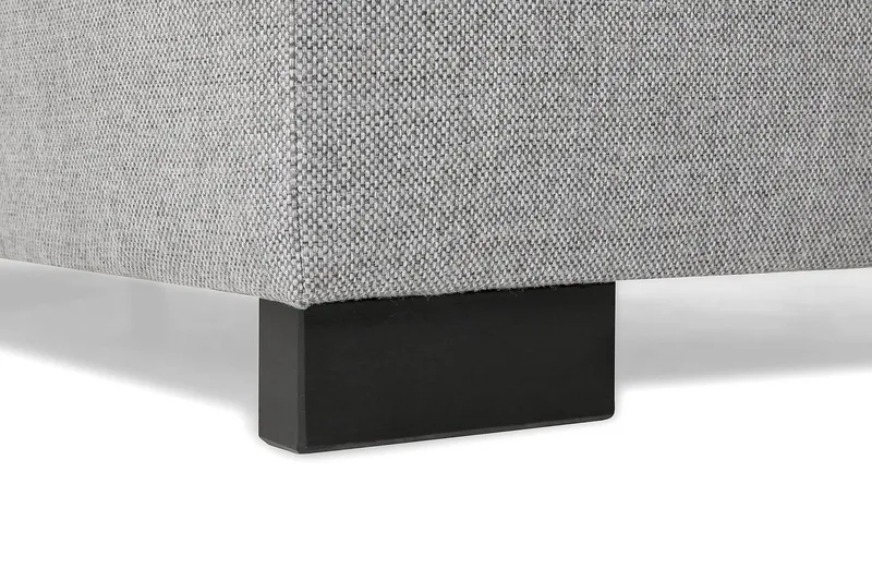 Crazy 3-sits Vändbar L-formad Divansoffa i Tyg - Grå - Products - Möbler - Soffa - Divansoffa & schäslongsoffa - 3 sits soffa med divan