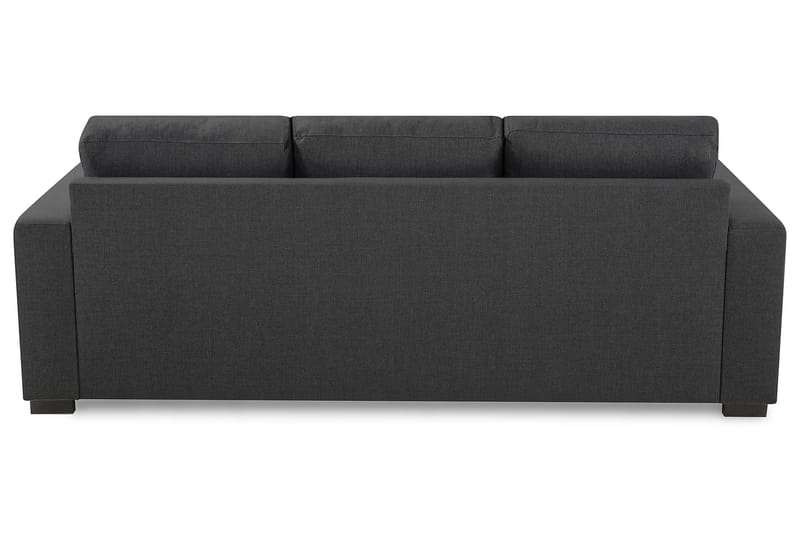 Crazy 3-sits Vändbar L-formad Divansoffa i Tyg - Mörkgrå - Products - Möbler - Soffa - Divansoffa & schäslongsoffa - 3 sits soffa med divan