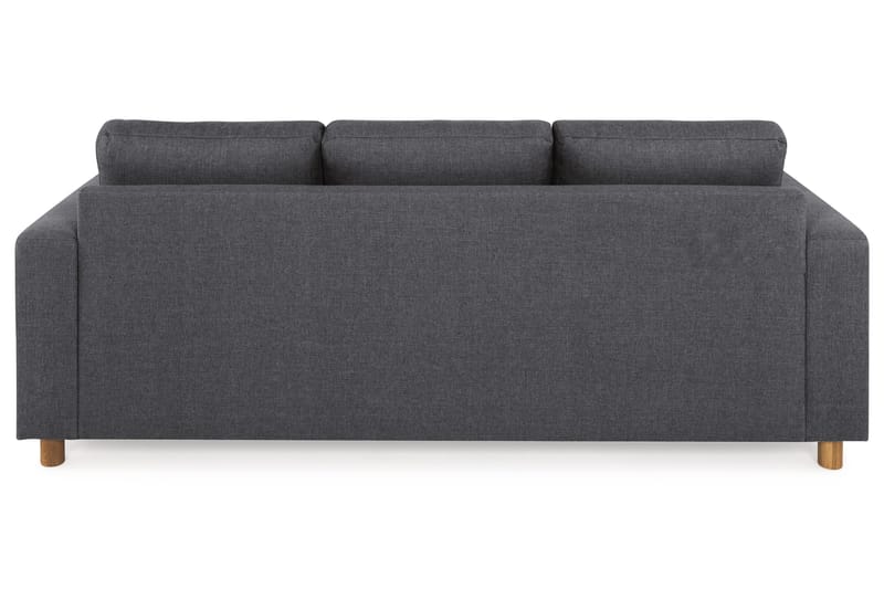 Crazy 3-sits Vändbar L-formad Divansoffa i Tyg - Mörkgrå - Products - Möbler - Soffa - Divansoffa & schäslongsoffa - 3 sits soffa med divan