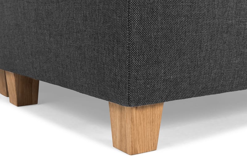Crazy 4-sits Högervänd L-formad Schäslongsoffa i Tyg - Antracit - Products - Möbler - Soffa - Divansoffa & schäslongsoffa - 3 sits soffa med divan