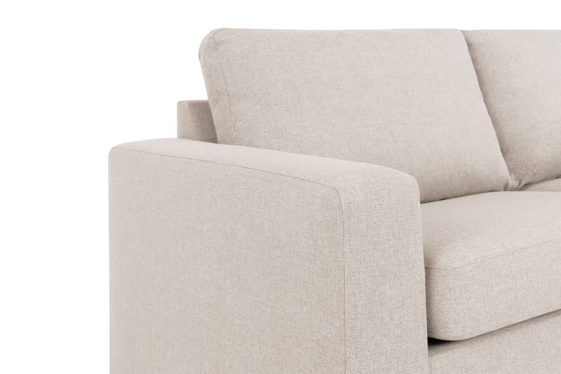 Crazy 4-sits Högervänd L-formad Schäslongsoffa i Tyg - Beige - Products - Möbler - Soffa - Divansoffa & schäslongsoffa - 3 sits soffa med divan