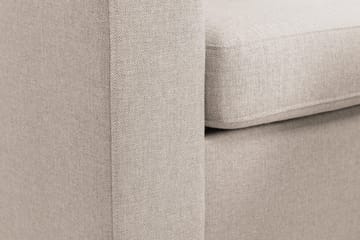 Crazy 4-sits Högervänd L-formad Schäslongsoffa i Tyg - Beige - Products - Möbler - Soffa - Divansoffa & schäslongsoffa - 3 sits soffa med divan
