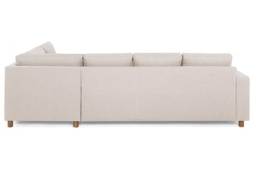 Crazy 4-sits Högervänd L-formad Schäslongsoffa i Tyg - Beige - Products - Möbler - Soffa - Divansoffa & schäslongsoffa - 3 sits soffa med divan