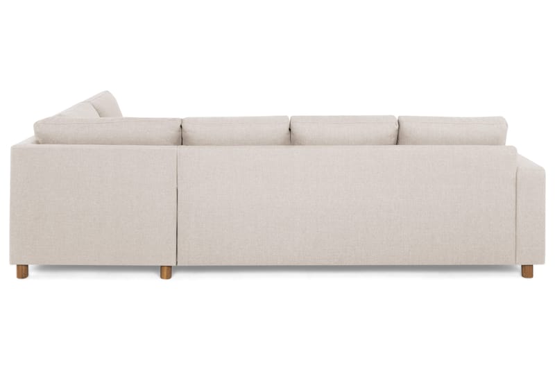 Crazy 4-sits Högervänd L-formad Schäslongsoffa i Tyg - Beige - Products - Möbler - Soffa - Divansoffa & schäslongsoffa - 3 sits soffa med divan