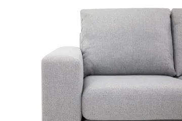 Crazy 4-sits Högervänd L-formad Schäslongsoffa i Tyg - Grå - Products - Möbler - Soffa - Divansoffa & schäslongsoffa - 3 sits soffa med divan