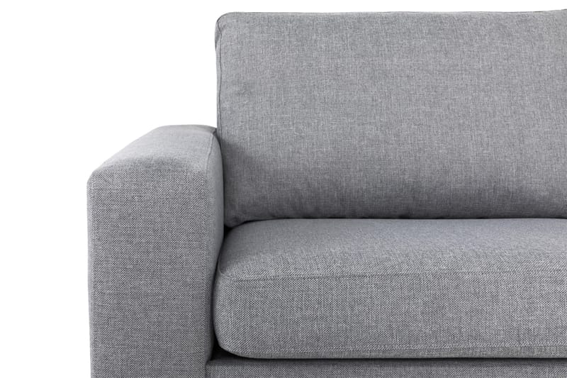 Crazy 4-sits Högervänd L-formad Schäslongsoffa i Tyg - Grå - Products - Möbler - Soffa - Divansoffa & schäslongsoffa - 3 sits soffa med divan
