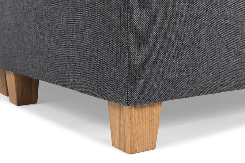 Crazy 4-sits Högervänd L-formad Schäslongsoffa i Tyg - Mörkgrå - Products - Möbler - Soffa - Divansoffa & schäslongsoffa - 3 sits soffa med divan
