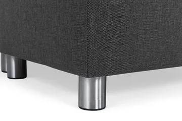 Crazy 4-sits Högervänd U-formad Large Soffa med Divan och Schäslong i Tyg - Antracit - Products - Möbler - Soffa - Divansoffa & schäslongsoffa - 4 sits soffa med divan