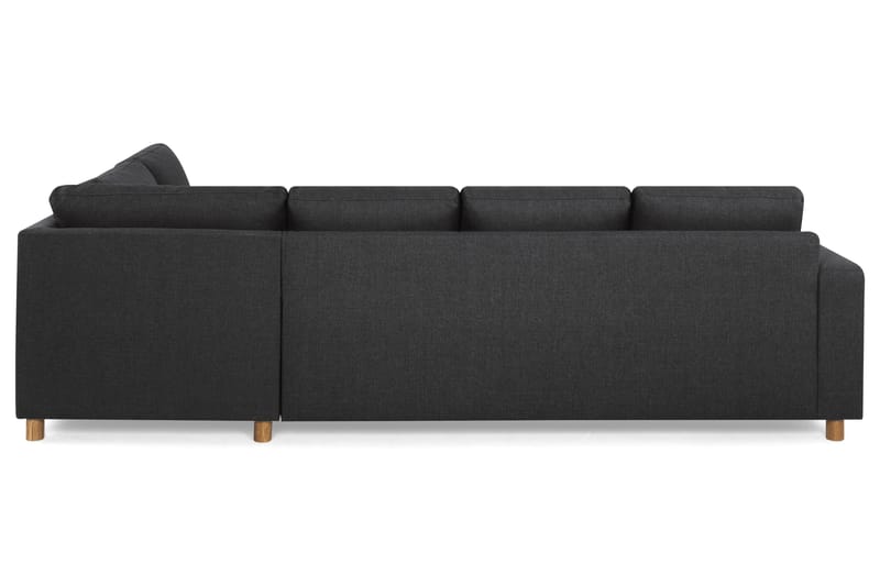 Crazy 4-sits Högervänd U-formad Large Soffa med Divan och Schäslong i Tyg - Antracit - Products - Möbler - Soffa - Divansoffa & schäslongsoffa - 4 sits soffa med divan