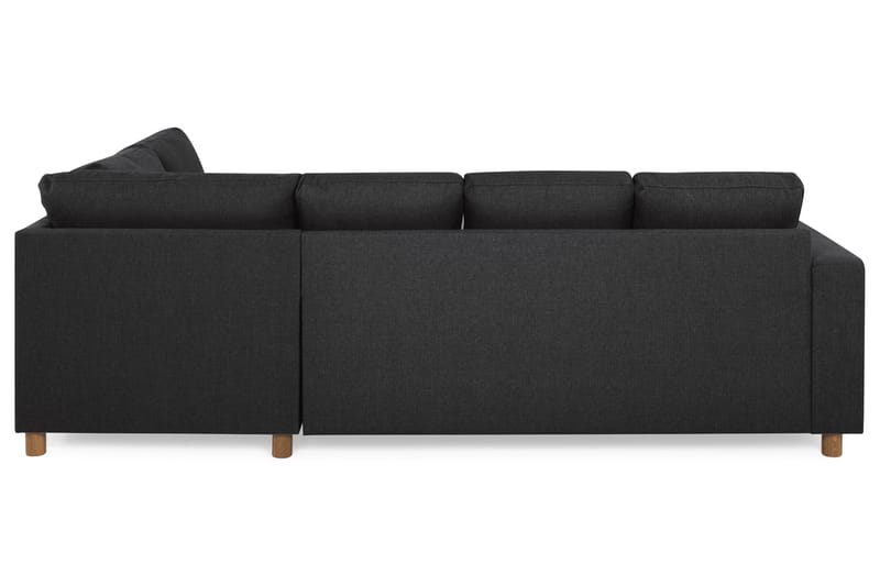 Crazy 4-sits Högervänd U-formad Large Soffa med Divan och Schäslong i Tyg - Antracit - Products - Möbler - Soffa - Divansoffa & schäslongsoffa - 3 sits soffa med divan