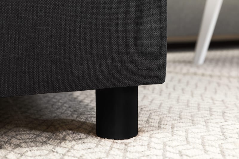 Crazy 4-sits Högervänd U-formad Large Soffa med Divan och Schäslong i Tyg - Antracit - Products - Möbler - Soffa - Divansoffa & schäslongsoffa - 3 sits soffa med divan