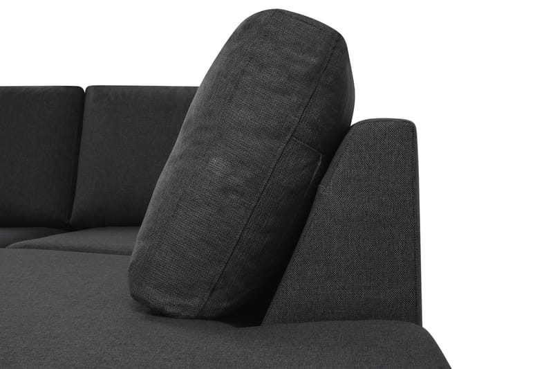 Crazy 4-sits Högervänd U-formad Large Soffa med Divan och Schäslong i Tyg - Antracit - Products - Möbler - Soffa - Divansoffa & schäslongsoffa - 4 sits soffa med divan