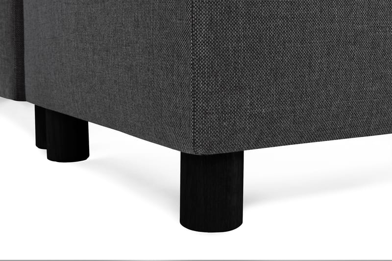 Crazy 4-sits Högervänd U-formad Large Soffa med Divan och Schäslong i Tyg - Antracit - Products - Möbler - Soffa - Divansoffa & schäslongsoffa - 4 sits soffa med divan