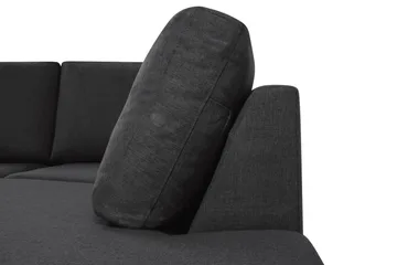 Crazy 4-sits Högervänd U-formad Large Soffa med Divan och Schäslong i Tyg - Antracit - Products - Möbler - Soffa - Divansoffa & schäslongsoffa - 4 sits soffa med divan