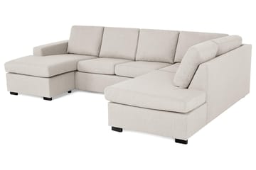 Crazy 4-sits Högervänd U-formad Large Soffa med Divan och Schäslong i Tyg - Beige - Products - Möbler - Soffa - Divansoffa & schäslongsoffa - 4 sits soffa med divan