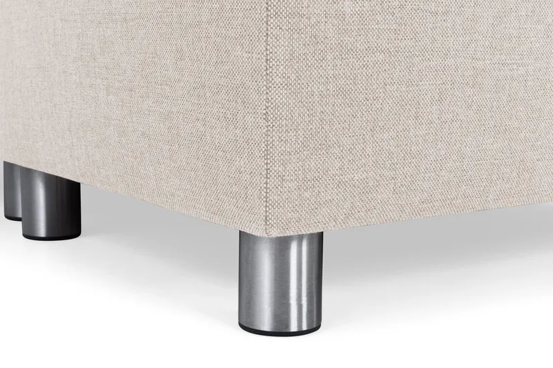 Crazy 4-sits Högervänd U-formad Large Soffa med Divan och Schäslong i Tyg - Beige - Products - Möbler - Soffa - Divansoffa & schäslongsoffa - 4 sits soffa med divan