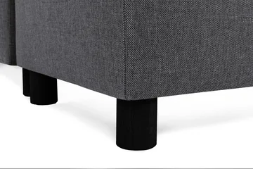 Crazy 4-sits Högervänd U-formad Large Soffa med Divan och Schäslong i Tyg - Mörkgrå - Products - Möbler - Soffa - Divansoffa & schäslongsoffa - 4 sits soffa med divan