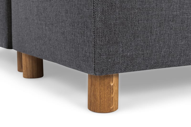 Crazy 4-sits Högervänd U-formad Large Soffa med Divan och Schäslong i Tyg - Mörkgrå - Products - Möbler - Soffa - Divansoffa & schäslongsoffa - 4 sits soffa med divan