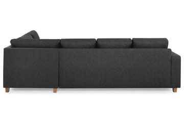 Crazy 4-sits Högervänd U-formad Large Soffa med Divan och Schäslong i Tyg - Mörkgrå - Products - Möbler - Soffa - Divansoffa & schäslongsoffa - 4 sits soffa med divan