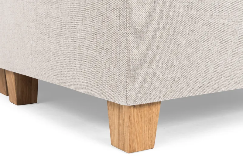 Crazy 4-sits Högervänd U-formad Small Soffa med Divan och Schäslong i Tyg - Beige - Products - Möbler - Soffa - Divansoffa & schäslongsoffa - 4 sits soffa med divan