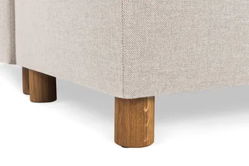 Crazy 4-sits Högervänd U-formad Small Soffa med Divan och Schäslong i Tyg - Beige - Products - Möbler - Soffa - Divansoffa & schäslongsoffa - 4 sits soffa med divan