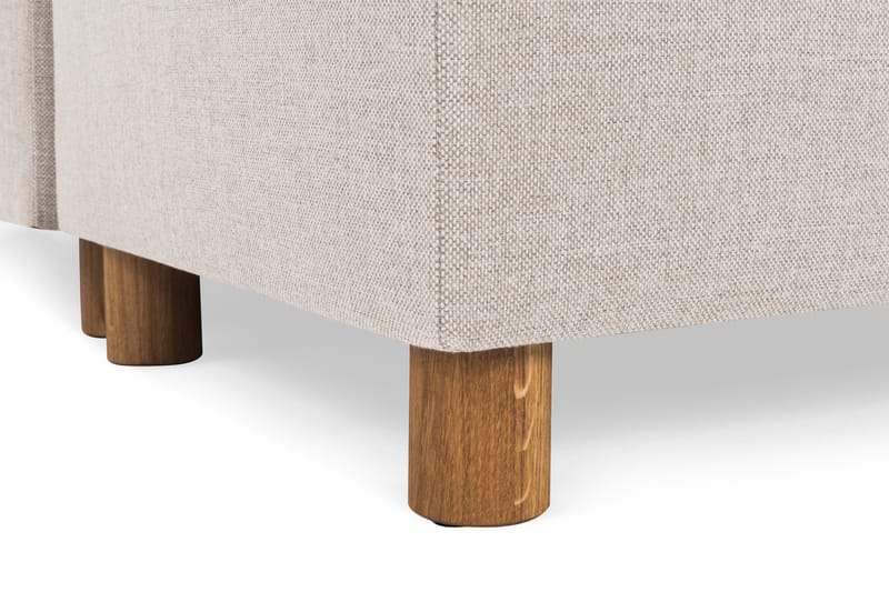 Crazy 4-sits Högervänd U-formad Small Soffa med Divan och Schäslong i Tyg - Beige - Products - Möbler - Soffa - Divansoffa & schäslongsoffa - 4 sits soffa med divan
