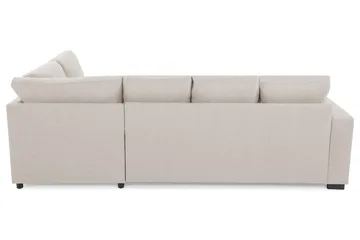 Crazy 4-sits Högervänd U-formad Small Soffa med Divan och Schäslong i Tyg - Beige - Products - Möbler - Soffa - Divansoffa & schäslongsoffa - 4 sits soffa med divan
