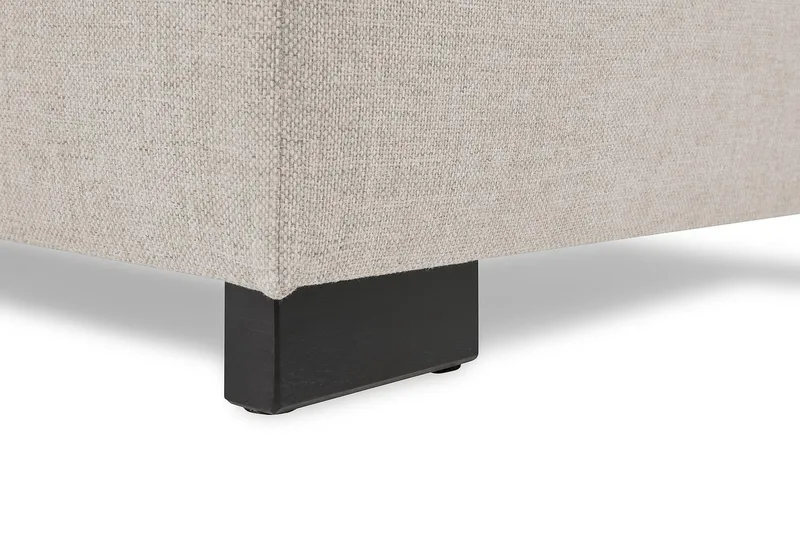 Crazy 4-sits Högervänd U-formad Small Soffa med Divan och Schäslong i Tyg - Beige - Products - Möbler - Soffa - Divansoffa & schäslongsoffa - 4 sits soffa med divan