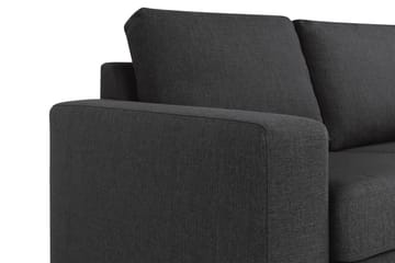 Crazy 4-sits Vändbar L-formad Divansoffa i Tyg - Antracit - Products - Möbler - Soffa - Divansoffa & schäslongsoffa - 4 sits soffa med divan