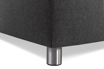 Crazy 4-sits Vändbar L-formad Divansoffa i Tyg - Antracit - Products - Möbler - Soffa - Divansoffa & schäslongsoffa - 4 sits soffa med divan