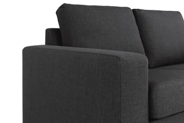 Crazy 4-sits Vändbar L-formad Divansoffa i Tyg - Antracit - Products - Möbler - Soffa - Divansoffa & schäslongsoffa - 4 sits soffa med divan