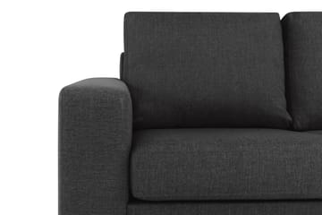 Crazy 4-sits Vändbar L-formad Divansoffa i Tyg - Antracit - Products - Möbler - Soffa - Divansoffa & schäslongsoffa - 4 sits soffa med divan