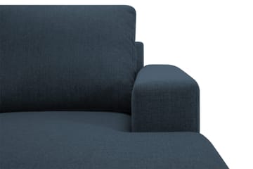 Crazy 4-sits Vändbar L-formad Divansoffa i Tyg - Blå - Products - Möbler - Soffa - Divansoffa & schäslongsoffa - 4 sits soffa med divan