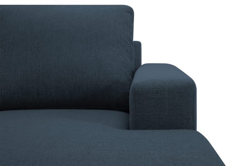 Crazy 4-sits Vändbar L-formad Divansoffa i Tyg - Blå - Products - Möbler - Soffa - Divansoffa & schäslongsoffa - 4 sits soffa med divan