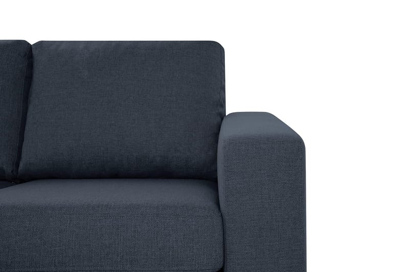 Crazy 4-sits Vändbar L-formad Divansoffa i Tyg - Blå - Products - Möbler - Soffa - Divansoffa & schäslongsoffa - 4 sits soffa med divan