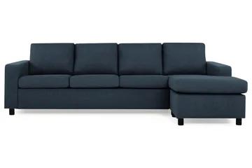Crazy 4-sits Vändbar L-formad Divansoffa i Tyg