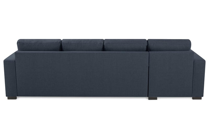 Crazy 4-sits Vändbar L-formad Divansoffa i Tyg - Blå - Products - Möbler - Soffa - Divansoffa & schäslongsoffa - 4 sits soffa med divan