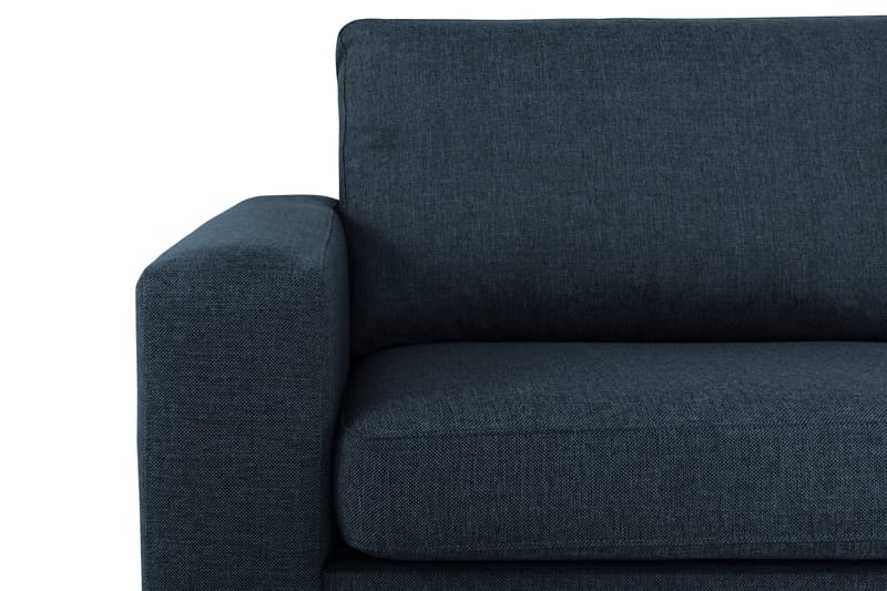 Crazy 4-sits Vändbar L-formad Divansoffa i Tyg - Blå - Products - Möbler - Soffa - Divansoffa & schäslongsoffa - 4 sits soffa med divan