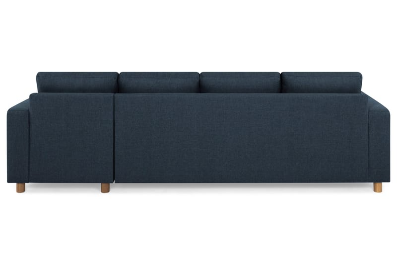 Crazy 4-sits Vändbar L-formad Divansoffa i Tyg - Blå - Products - Möbler - Soffa - Divansoffa & schäslongsoffa - 4 sits soffa med divan