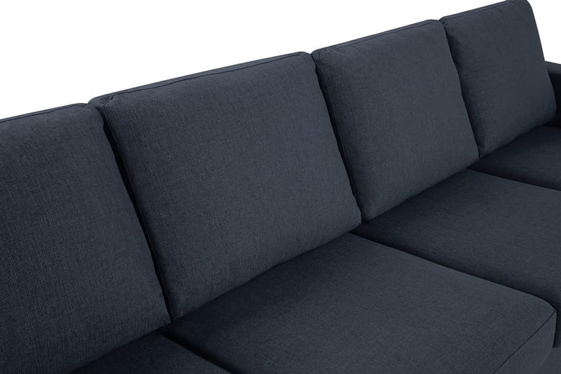 Crazy 4-sits Vändbar L-formad Divansoffa i Tyg - Blå - Products - Möbler - Soffa - Divansoffa & schäslongsoffa - 4 sits soffa med divan