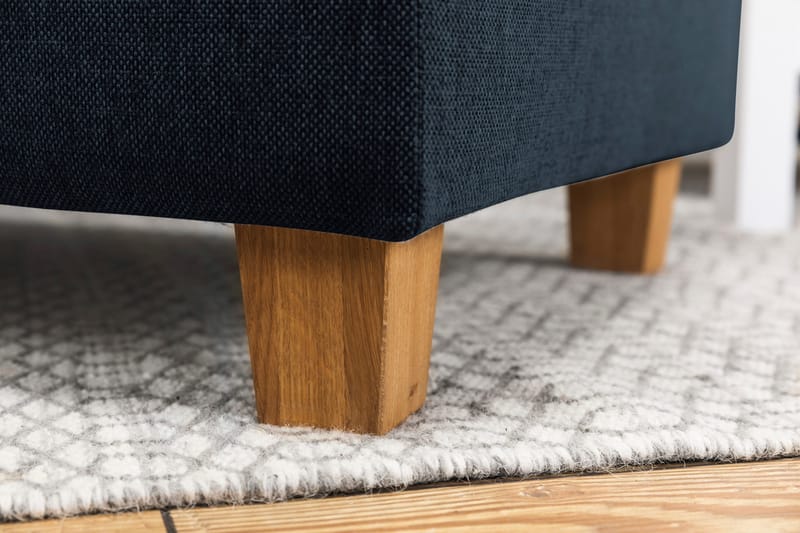 Crazy 4-sits Vändbar L-formad Divansoffa i Tyg - Blå - Products - Möbler - Soffa - Divansoffa & schäslongsoffa - 4 sits soffa med divan