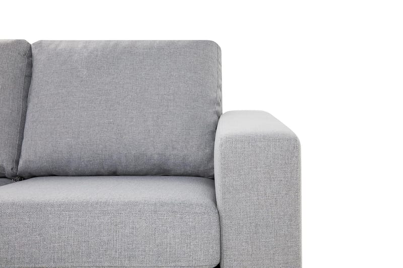 Crazy 4-sits Vändbar L-formad Divansoffa i Tyg - Grå - Products - Möbler - Soffa - Divansoffa & schäslongsoffa - 4 sits soffa med divan