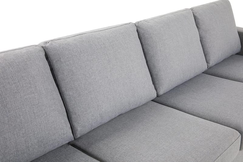 Crazy 4-sits Vändbar L-formad Divansoffa i Tyg - Grå - Products - Möbler - Soffa - Divansoffa & schäslongsoffa - 4 sits soffa med divan