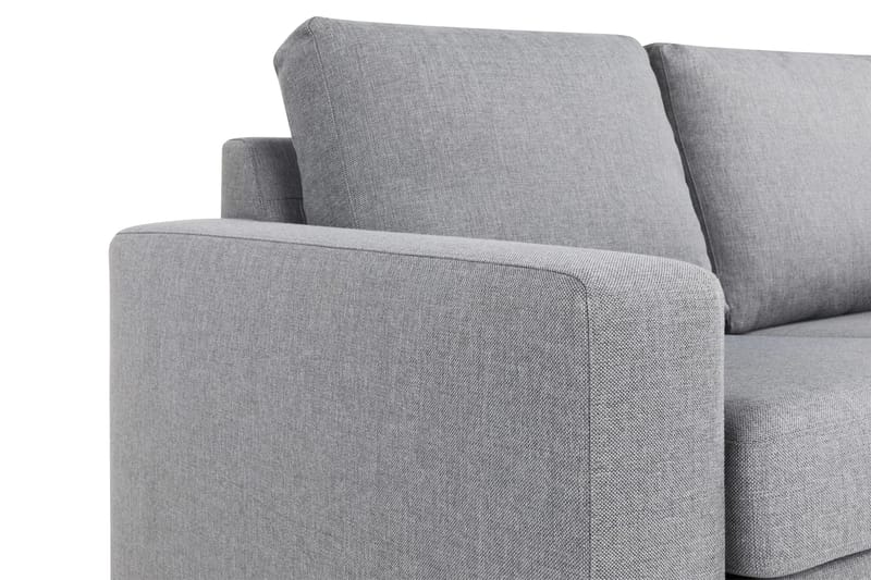 Crazy 4-sits Vändbar L-formad Divansoffa i Tyg - Grå - Products - Möbler - Soffa - Divansoffa & schäslongsoffa - 4 sits soffa med divan