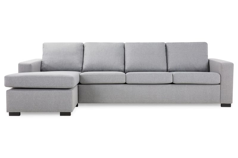 Crazy 4-sits Vändbar L-formad Divansoffa i Tyg - Grå - Products - Möbler - Soffa - Divansoffa & schäslongsoffa - 4 sits soffa med divan