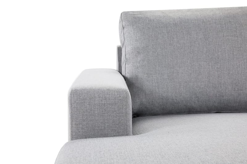 Crazy 4-sits Vändbar L-formad Divansoffa i Tyg - Grå - Products - Möbler - Soffa - Divansoffa & schäslongsoffa - 4 sits soffa med divan