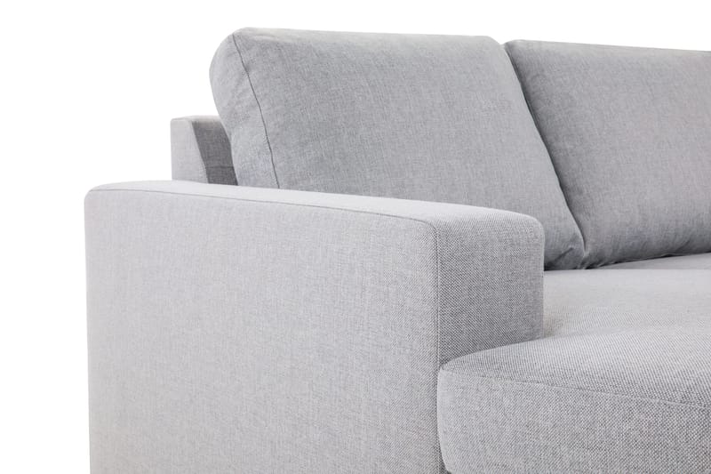 Crazy 4-sits Vändbar L-formad Divansoffa i Tyg - Grå - Products - Möbler - Soffa - Divansoffa & schäslongsoffa - 4 sits soffa med divan